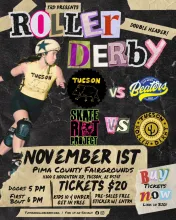 Tucson Roller Derby flyer