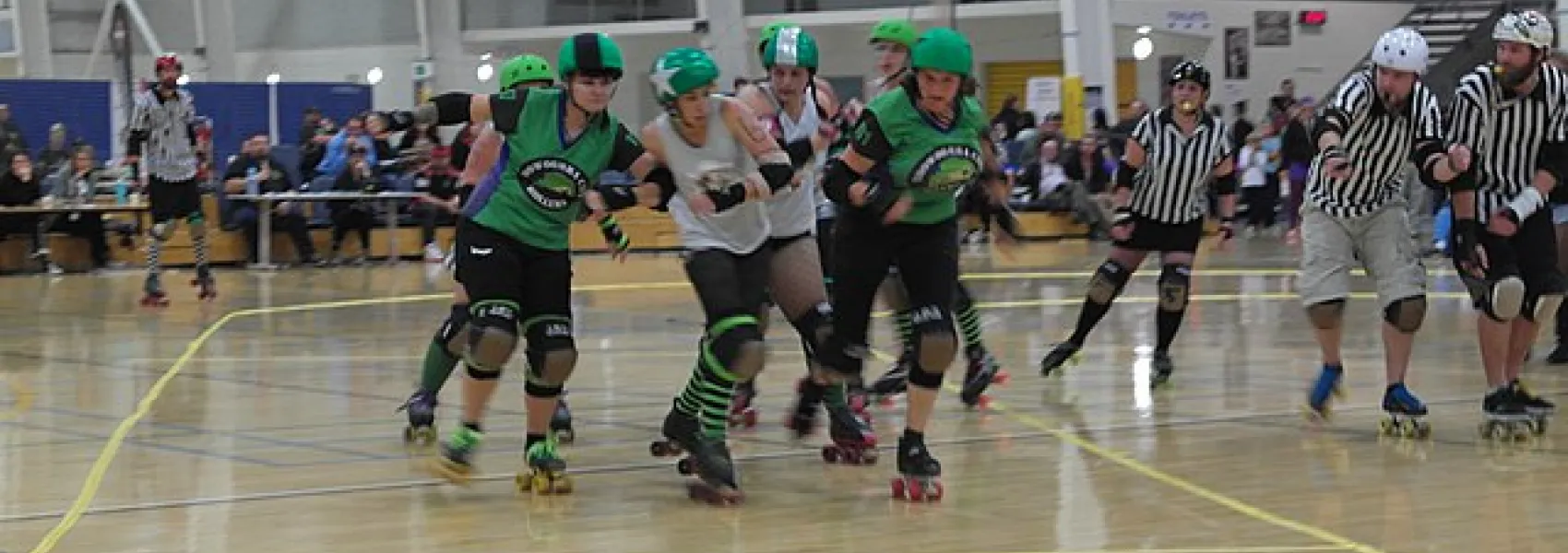 Modern strategy roller derby.